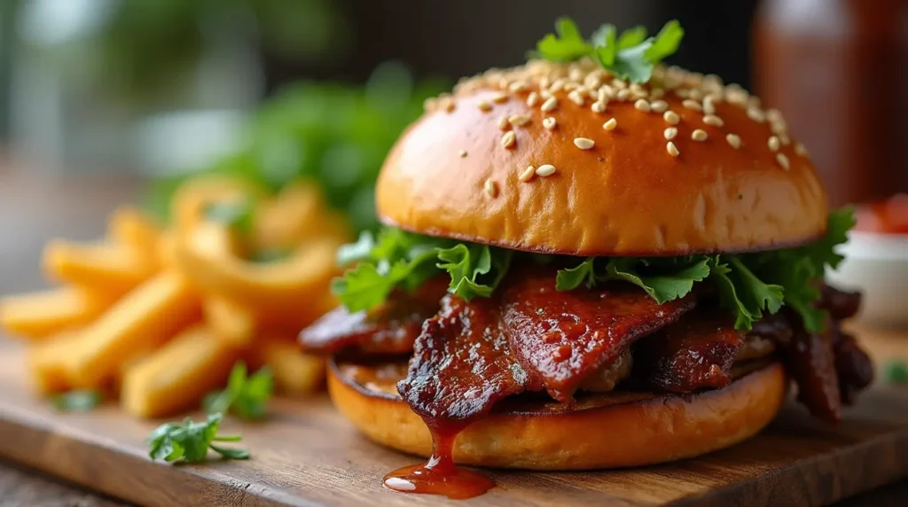 bbq brisket sandwich