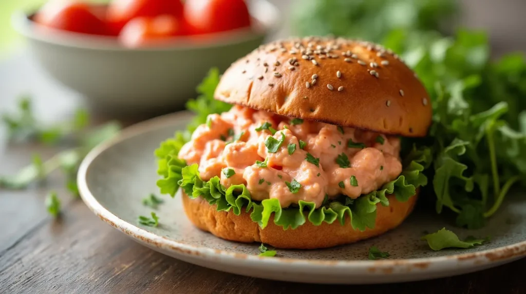 Salmon Salad Sandwich