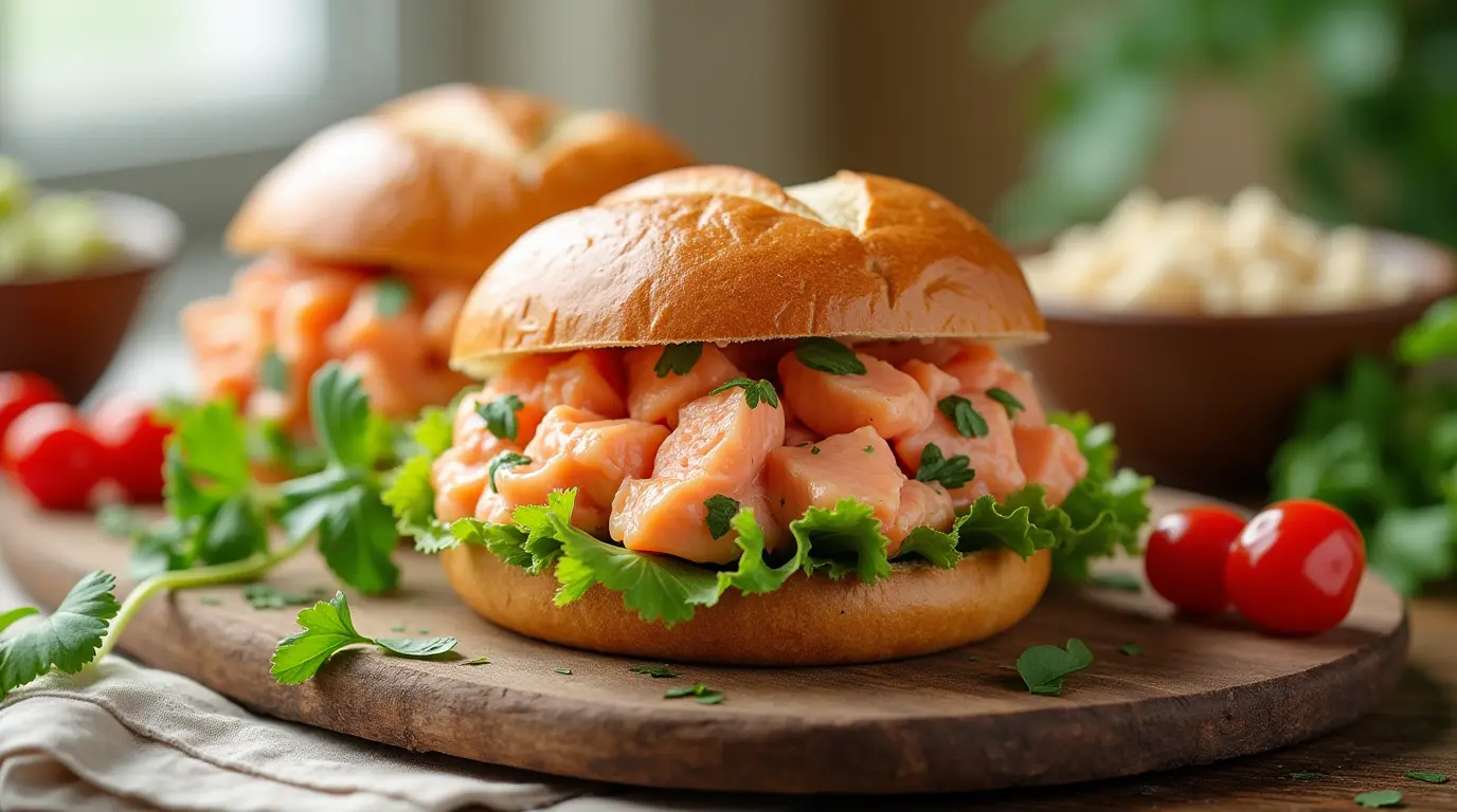 Salmon Salad Sandwich