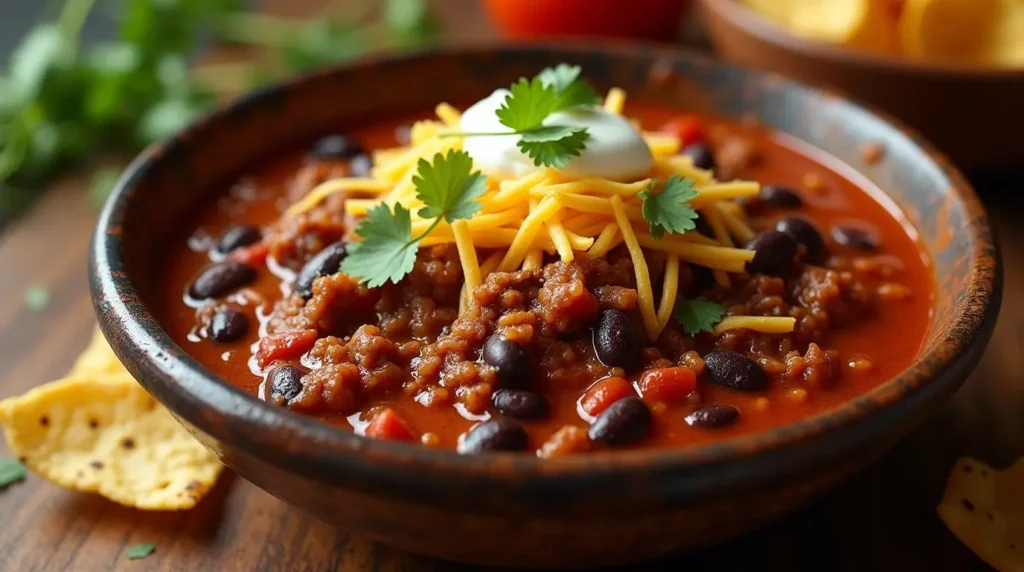 best chili with enchilada sauce