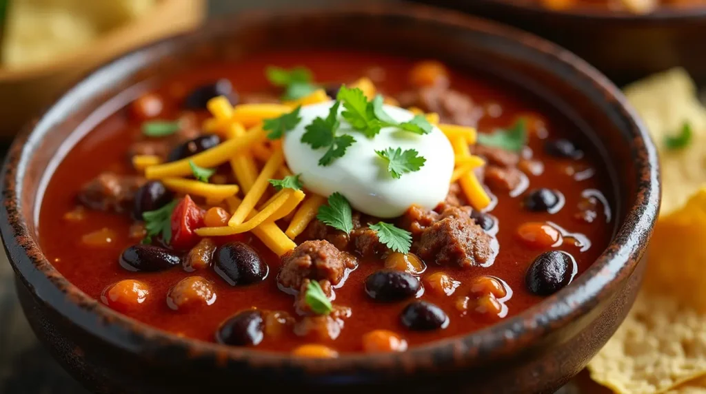 best chili with enchilada sauce