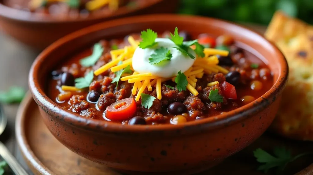 best chili with enchilada sauce