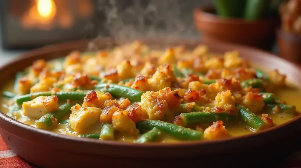 green bean chicken casserole