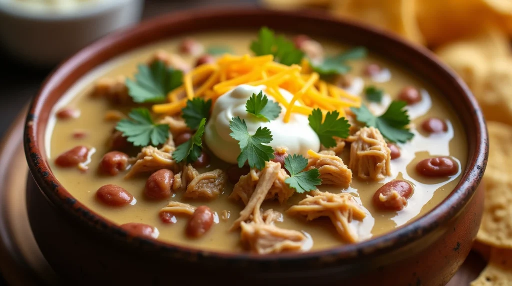 Cream Cheese Chicken Chili