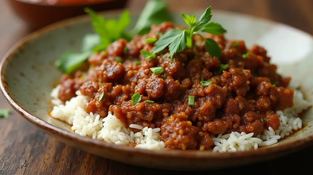 Ground Beef and Rice