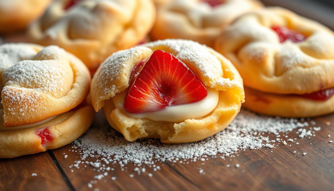 Strawberry Cheesecake Cookies