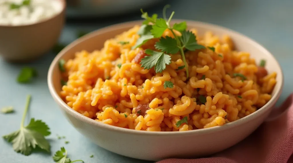 Mexican Rice in Rice Cooker